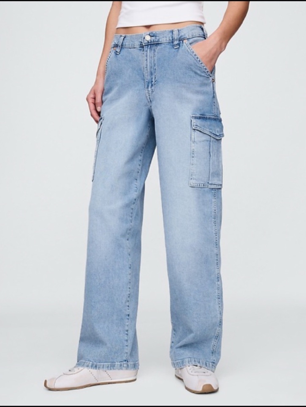 GAP 90’s Loose Cargo Midrise Jeans